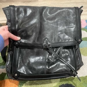 The Sak Ventura black leather convertible backpack/satchel